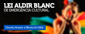 Banner Lei Aldir Blanc