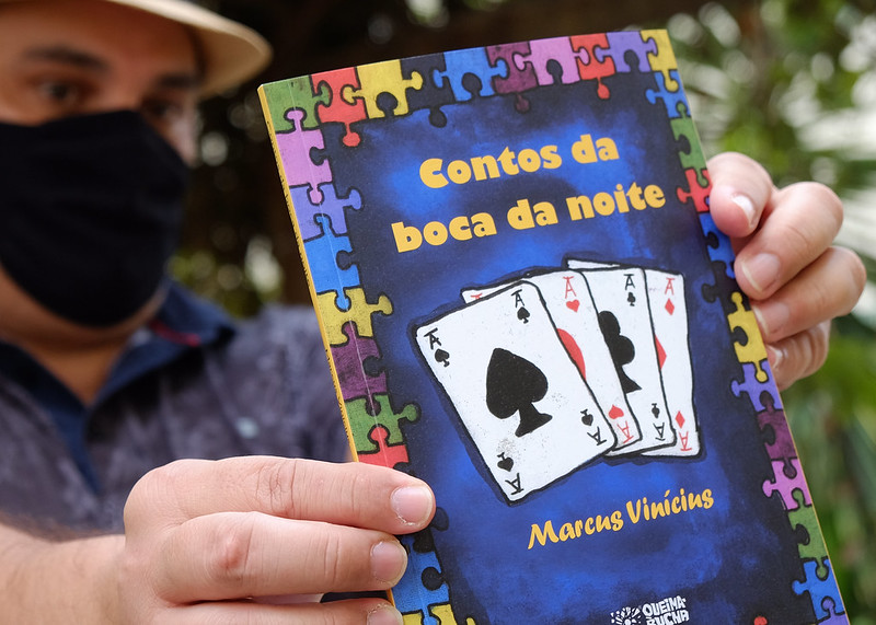 Escritor Marcus Vinicius lançará livro “Contos da boca da noite” com apoio da Prefeitura de Mossoró