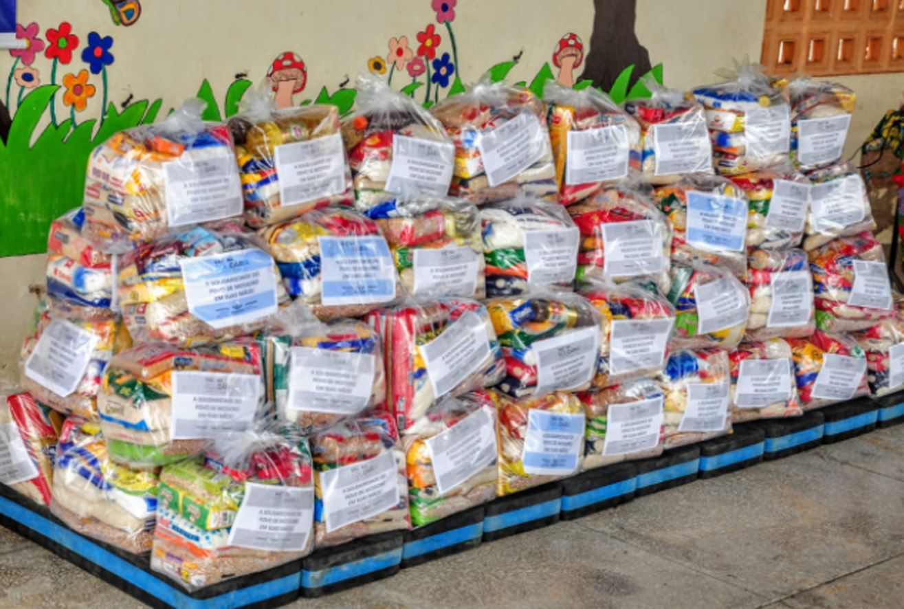 Vacina solidária arrecadou e distribuiu mais de 3,5 toneladas de alimentos