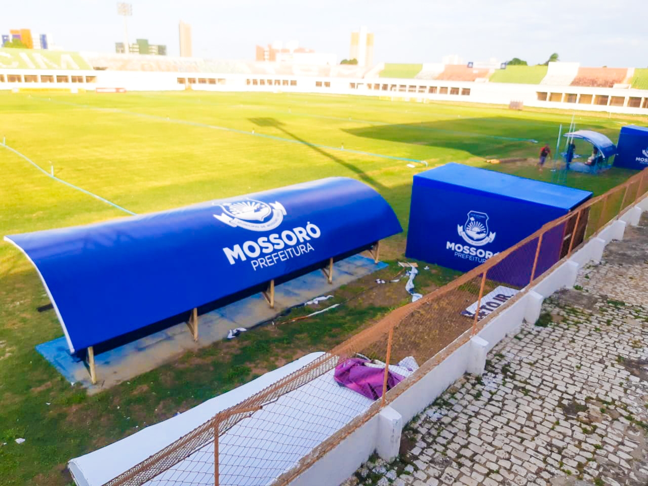 Estádio Nogueirão recebe nova aprovação do Corpo de Bombeiros e terá mutirão pelo Campeonato Brasileiro