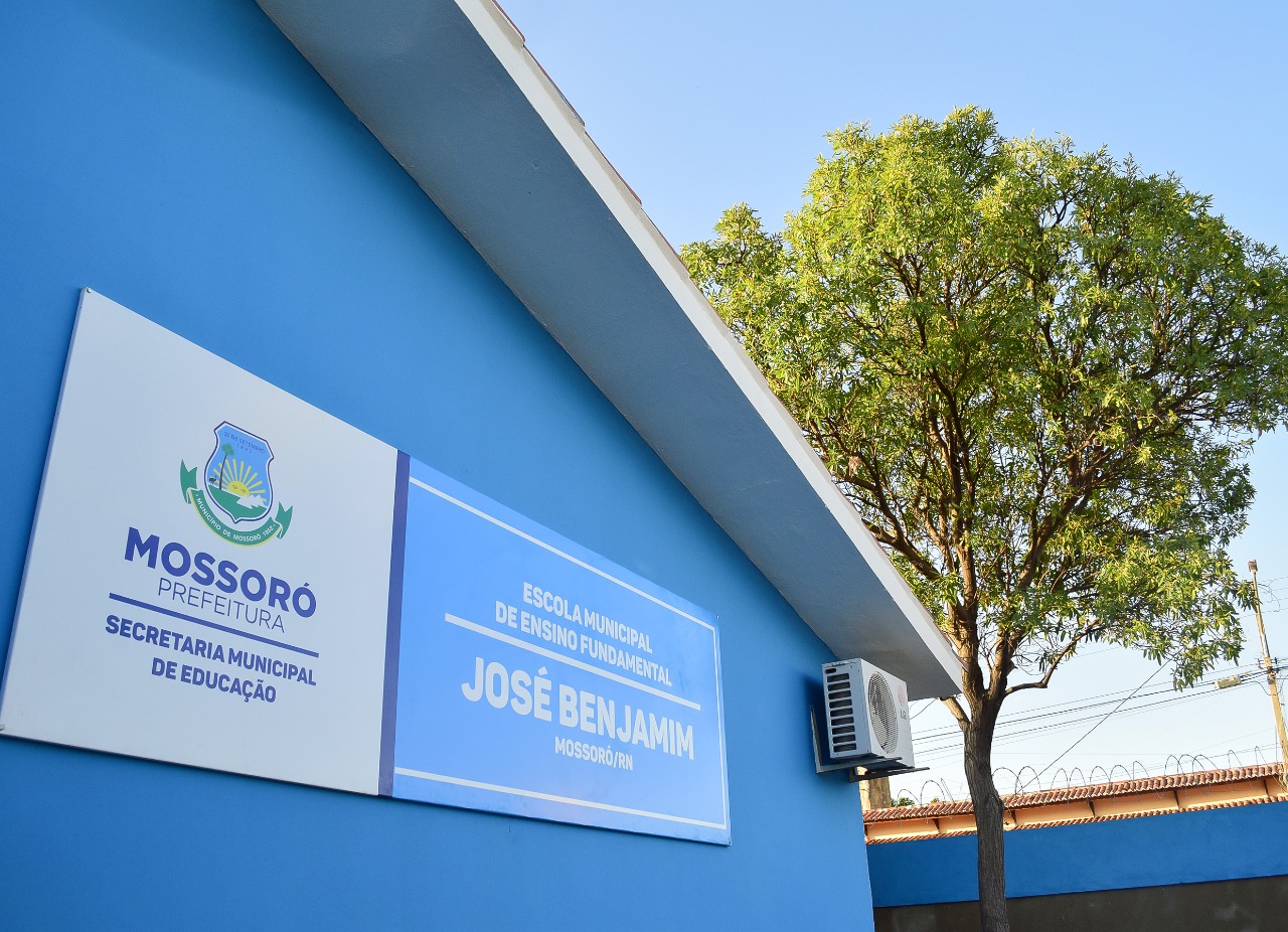 Após reforma, novas instalações da Escola Municipal José Benjamim serão entregues nesta sexta
