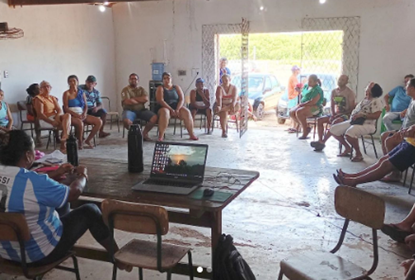 Secretaria da Agricultura participa de reunião com moradores do Assentamento Hipólito