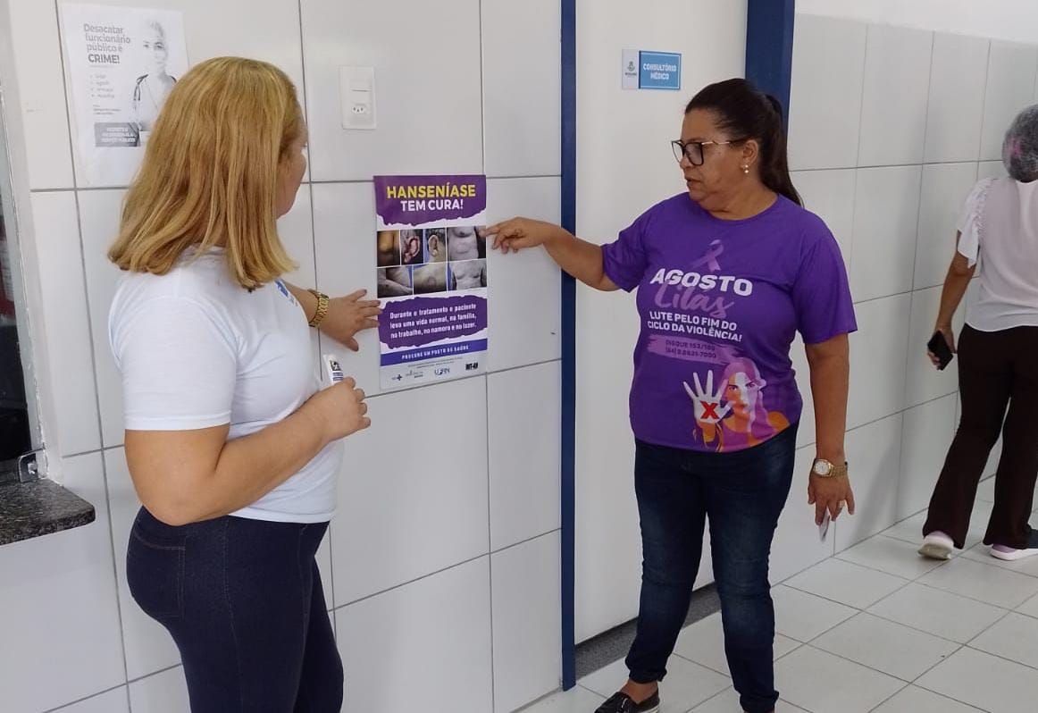 "Janeiro Roxo": Campanha aborda importância do diagnóstico, tratamento e cura da hanseníase