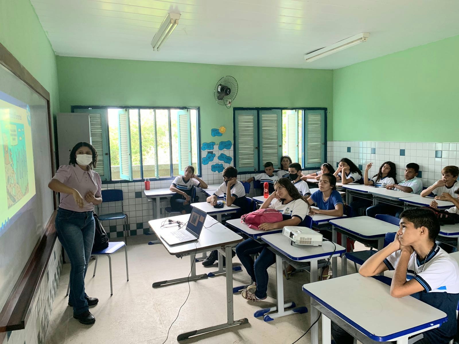 Programa Embaixadores leva palestra para a Escola Joaquim Felício de Moura nesta quarta-feira