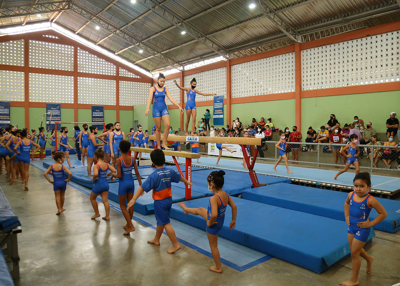 Atletas do programa "Jovem Promessa da Ginástica" representam Mossoró no Fest Gym